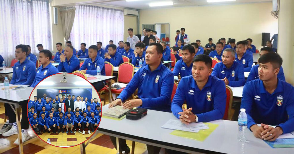 សហព័ន្ធកីឡាបាល់ទះកម្ពុជា បើកវគ្គបណ្តុះបណ្ដាលកម្រិត (គ) ដល់គ្រូបង្វឹកកីឡាបាល់ទះ ៤១នាក់ និងអាជ្ញាកណ្ដាល ២៤០នាក់
