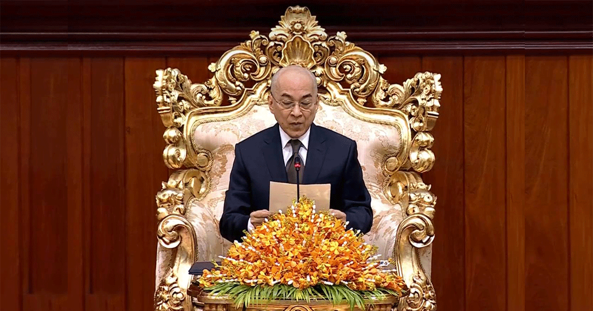 ព្រះមហាក្សត្របង្ហាញជំនឿថា រាជរដ្ឋាភិបាលអាណត្តិថ្មី នឹងបំពេញភារកិច្ចតាមគោលនយោបាយ បន្តជំរុញកំណើនសេដ្ឋកិច្ច លើកកម្ពស់កម្រិត ជីវភាពប្រជាជន