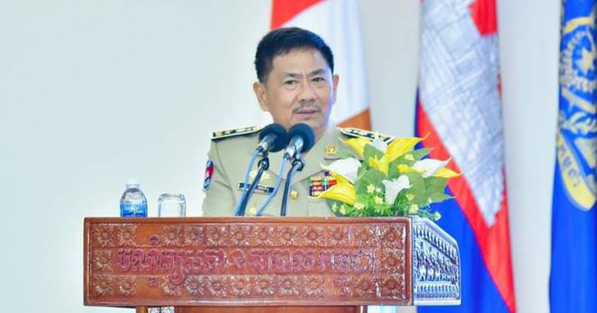 ឯកឧត្តម ឧត្តមសេនីយ៍ឯក ជួន ណារិន្ទធ្វើបាឋកថាជូនដល់និស្សិតនិងសិក្ខាកាមនគរបាលជាតិសរុប ៦៩៣នាក់ នៅបណ្ឌិត្យសភានគរបាលជាតិ