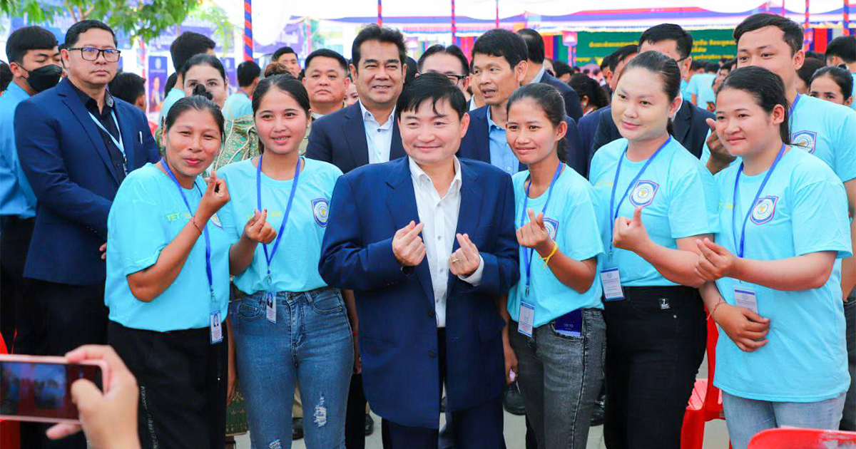 យុវជនជាង ១០០០នាក់ មកពីគ្រួសារក្រីក្រ ក្នុងខេត្តកណ្ដាល ទទួលបានឱកាសចាប់យកជំនាញសម្រាប់លើកកម្ពស់ជីវភាពគ្រួសារ