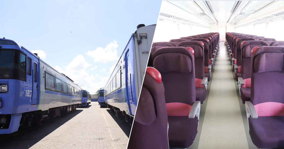 ត្រៀមជិះបងប្អូន! ក្រុមហ៊ុន Royal Railway នឹងដាក់ឱ្យដំណើការរថភ្លើងល្បឿនលឿនមួយទឹកពីជប៉ុនចំនួន ១១គ្រឿង នៅពេលឆាប់ៗនេះ