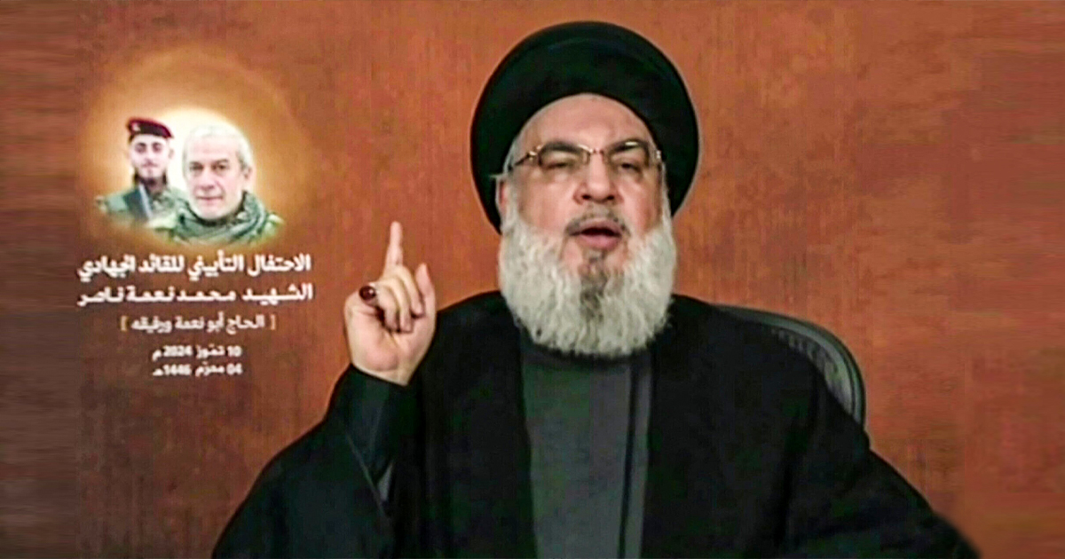 មេដឹកនាំ Hezbollah ប្រកាសថានឹងបញ្ឈប់ការវាយប្រហារនៅតាមព្រំដែនប្រទេសអ៊ីស្រាអែល ប្រសិនបើកិច្ចព្រមព្រៀងបទឈប់បាញ់នៅហ្គាហ្សាឈានដល់ការសម្រេច