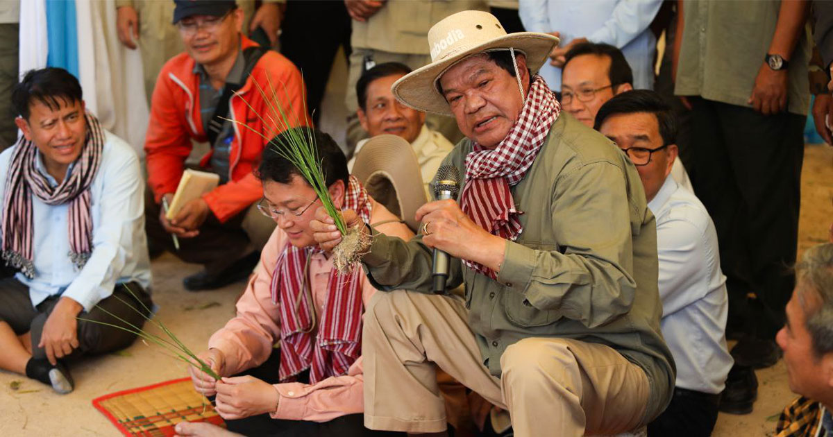 មន្ត្រី៖ ករណីខ្វះខាតទឹកបង្កបង្កើនផលស្រូវប្រាំងនៅតាកែវ បណ្តាលមកពីការធ្វើស្រែប្រាំងលើសពីសមត្ថភាពផ្គត់ផ្គង់ទឹករហូតដល់ទៅ ២ដង