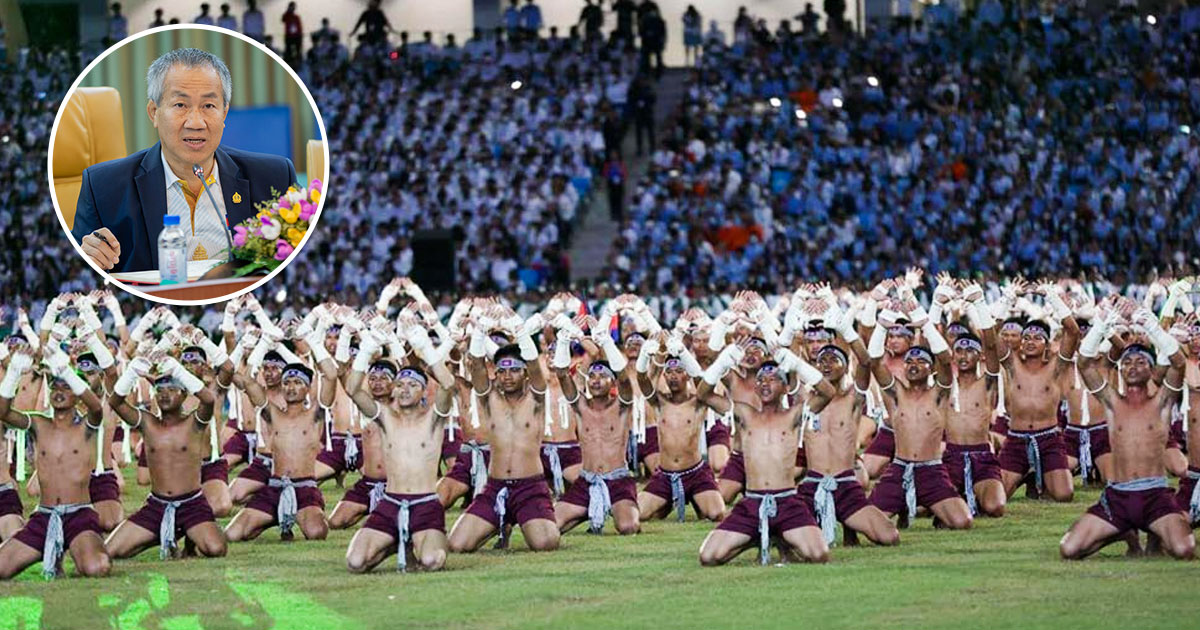 ឯកឧត្ដម វ៉ាត់ ចំរើន ៖ ភូមិយុទ្ធគុនដូនតាខ្មែរ នឹងត្រូវបានដាក់បង្ហាញជាលើកដំបូងក្នុងកម្មវិធីអង្គរសង្ក្រាន្ដ