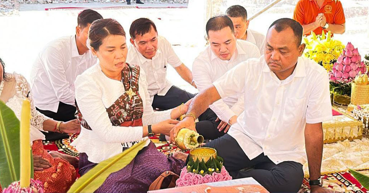 លោកឧត្តមសេនីយ៍ទោ សែម គន្ធា ប្រារព្វពិធីក្រុងពាលី សាងសង់អគាររដ្ឋបាល និងរោងជាងនៅឃ្លាំងគ្រប់គ្រងអាវុធ គ្រឿងផ្ទុះ “ព្រែកប្រា”