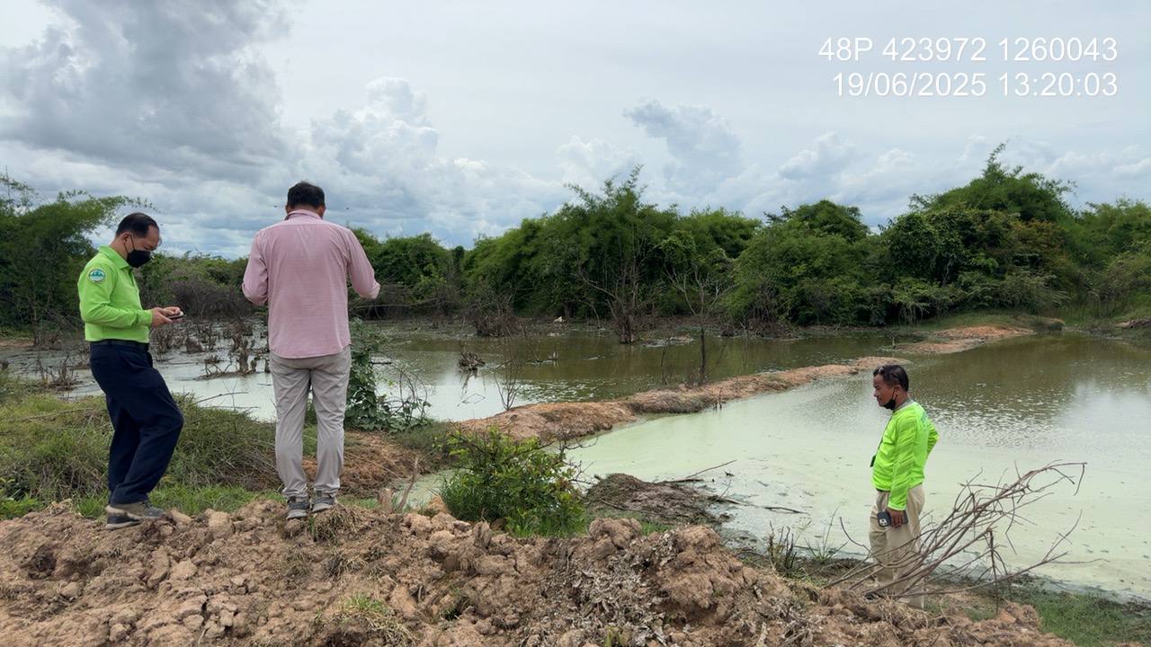 រកឃើញក្រុមហ៊ុនកែឆ្នៃស្បែកគោនៅខេត្តកំពង់ស្ពឺបញ្ចេញសំណល់រាវប៉ះពាល់ដល់បរិស្ថាន