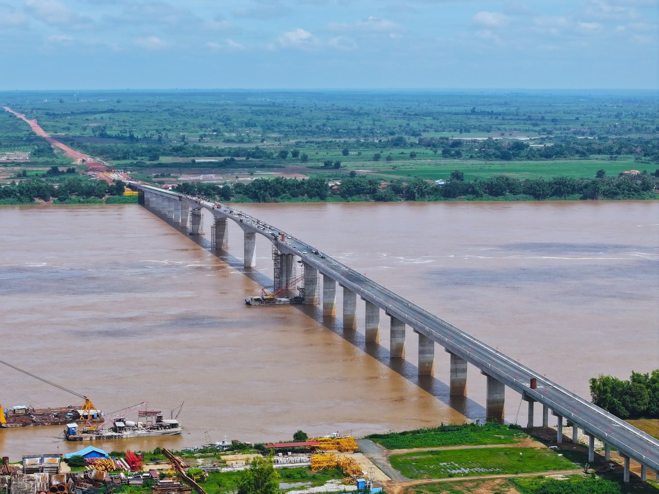 ស្ពានមិត្តភាពកម្ពុជា-ចិន មេគង្គក្រចេះ” គ្រោងនឹងបើកដំណើការបណ្តោះអាសន្នអំឡុងពិធីបុណ្យដាក់បិណ្ឌនិងភ្ជុំបិណ្ឌ