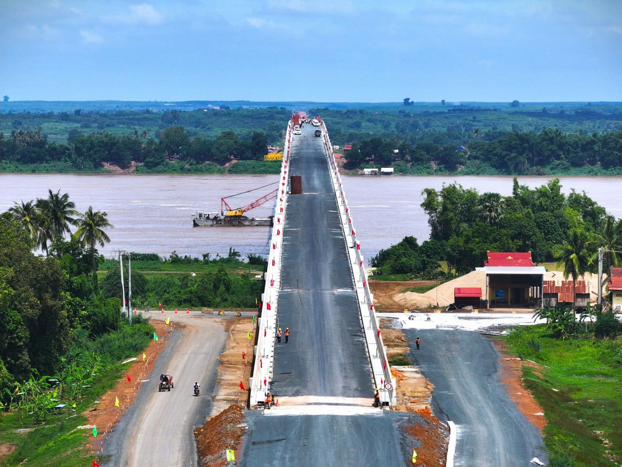 ស្ពានមិត្តភាពកម្ពុជា-ចិន មេគង្គក្រចេះ” គ្រោងនឹងបើកដំណើការបណ្តោះអាសន្នអំឡុងពិធីបុណ្យដាក់បិណ្ឌនិងភ្ជុំបិណ្ឌ