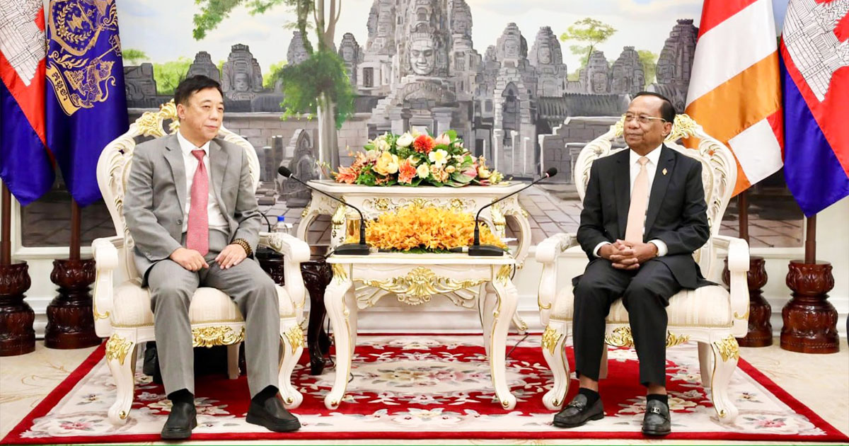 អនុប្រធានទី២ រដ្ឋសភាកម្ពុជា ស្នើមន្ត្រីចិន ជួយកៀរគរដល់ការវិនិយោគពីប្រទេសចិន មក កម្ពុជា ឱ្យកាន់តែច្រើនឡើង