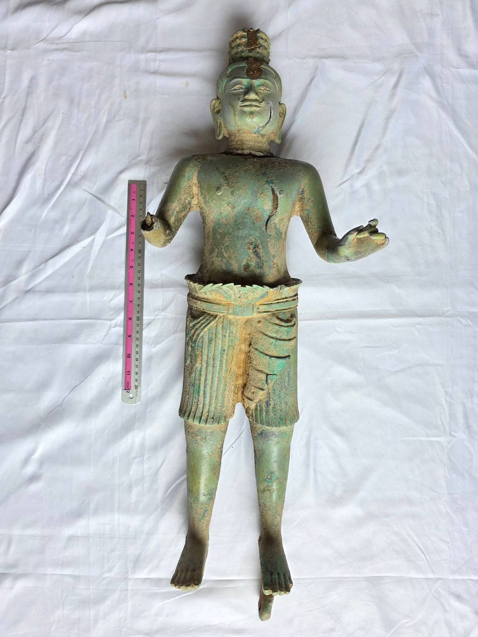 រកឃើញរូបបដិមាដ៏សំខាន់មួយនៅខេត្តកំពង់ធំ យកទៅរក្សាទុកនៅសារមន្ទីរខេត្ត