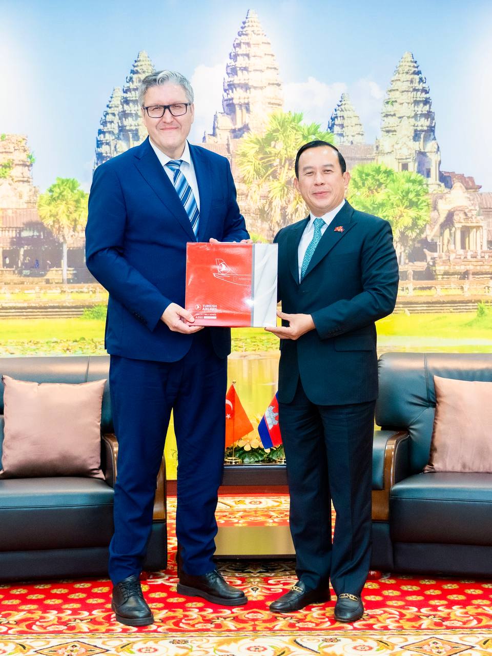 ក្រុមហ៊ុនអាកាសចរណ៍អន្តរជាតិដ៏ធំមួយរបស់តួកគីយ៉េនឹងហោះហើរត្រង់មកភ្នំពេញចាប់ពីថ្ងៃទី១២ ខែធ្នូ