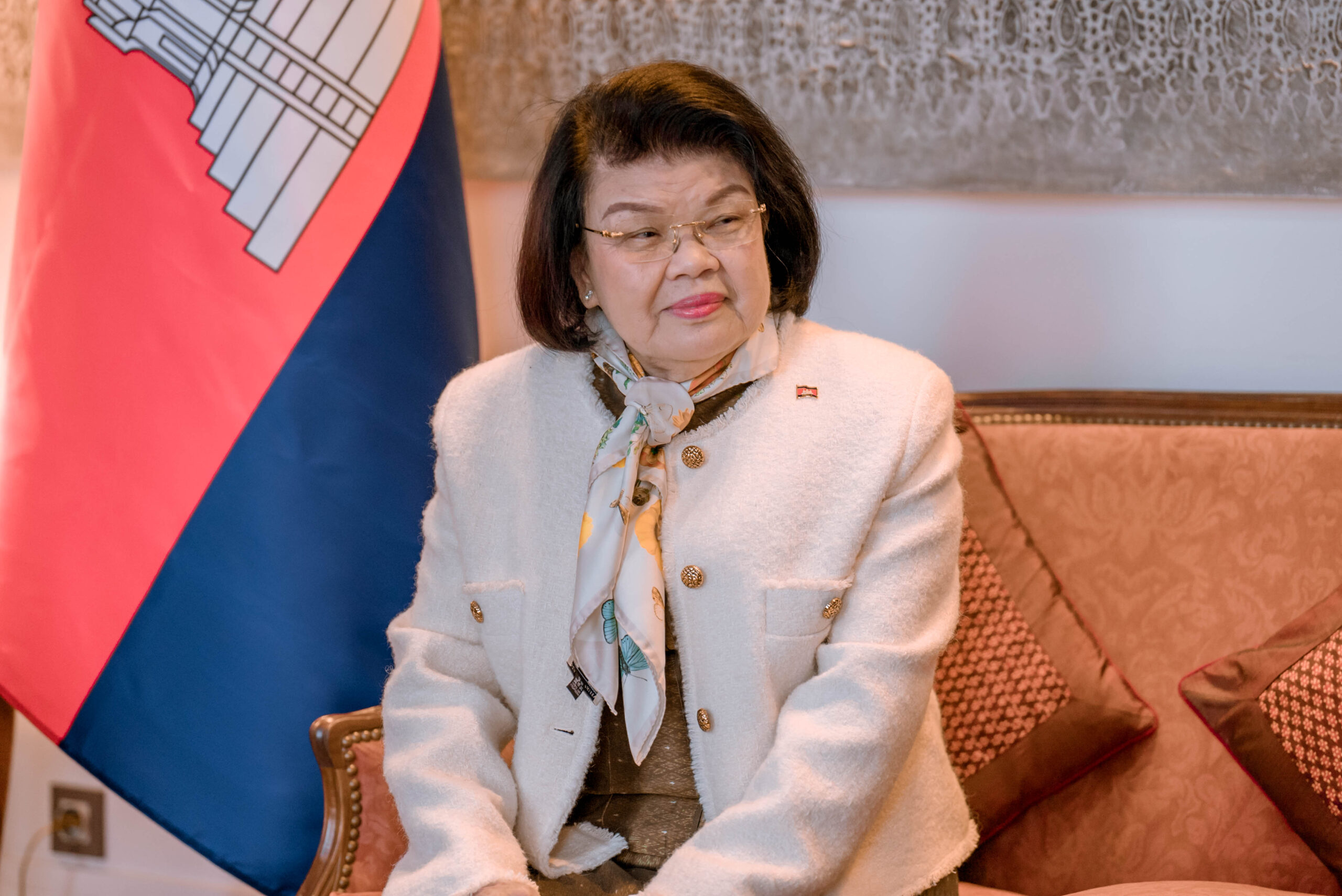 សម្តេចប្រធានរដ្ឋសភាកម្ពុជាស្នើឲ្យបារាំងជំរុញអ្នកទេសចរ និងវិនិយោគមកកម្ពុជាបន្ថែមទៀត