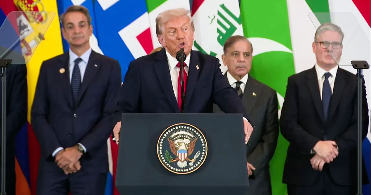 លោក Trump បាននាំនូវសន្តិភាពពេញលេញនៅតំបន់ហ្គាហ្សា