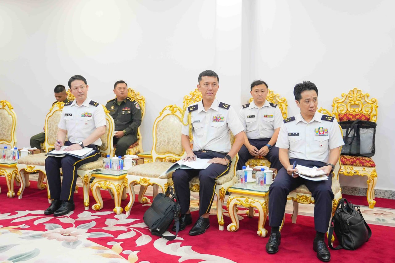 អគ្គមេបញ្ជាការកងទ័ពកម្ពុជាស្នើដល់ភាគីជប៉ុនធ្វើលំហាត់ហ្វឹកហ្វឺនរួមគ្នា