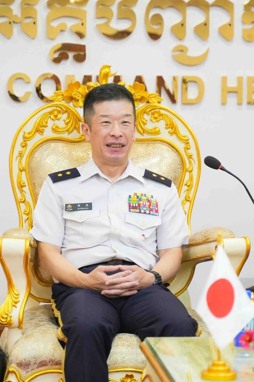 អគ្គមេបញ្ជាការកងទ័ពកម្ពុជាស្នើដល់ភាគីជប៉ុនធ្វើលំហាត់ហ្វឹកហ្វឺនរួមគ្នា