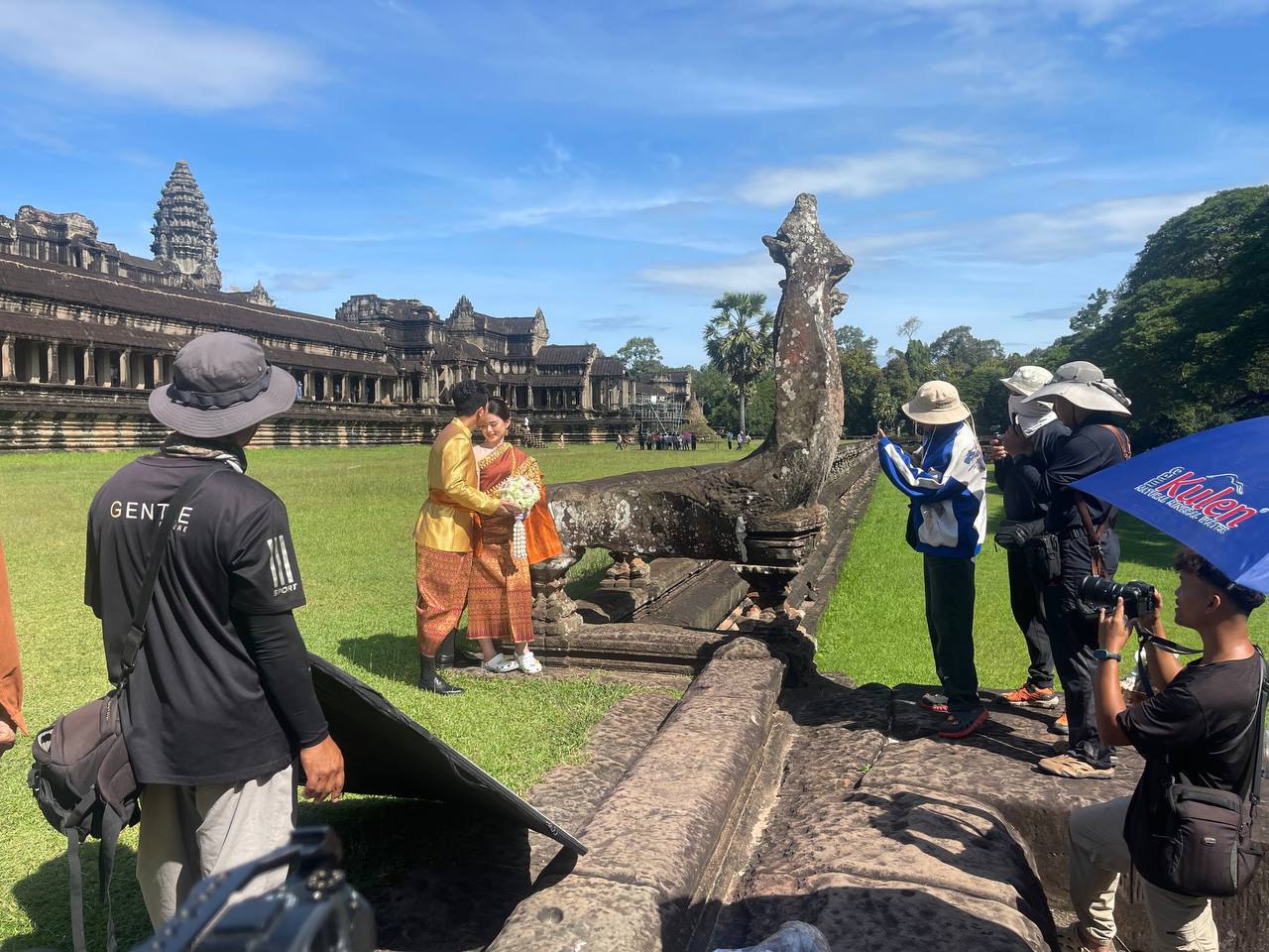 ប្រាសាទអង្គរវត្ត ជាទីពេញនិយមនៃការថតរូបមុនរៀបអាពាហ៍ពិពាហ៍ ឬហៅថា Pre Wedding