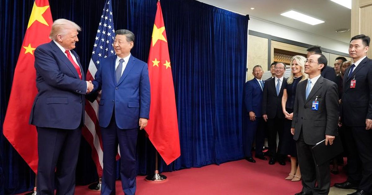 លោក ដូណាល់ ត្រាំ និង លោក ស៊ី ជីនពីង ពិភាក្សាគ្នាអំពីពាណិជ្ជកម្ម តៃវ៉ាន់ និងសង្រ្គាមនៅអ៊ុយក្រែន