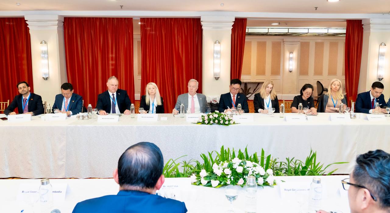 អ្នកវិនិយោគអាមេរិកពេញចិត្តក្នុងការវិនិយោគនៅកម្ពុជា