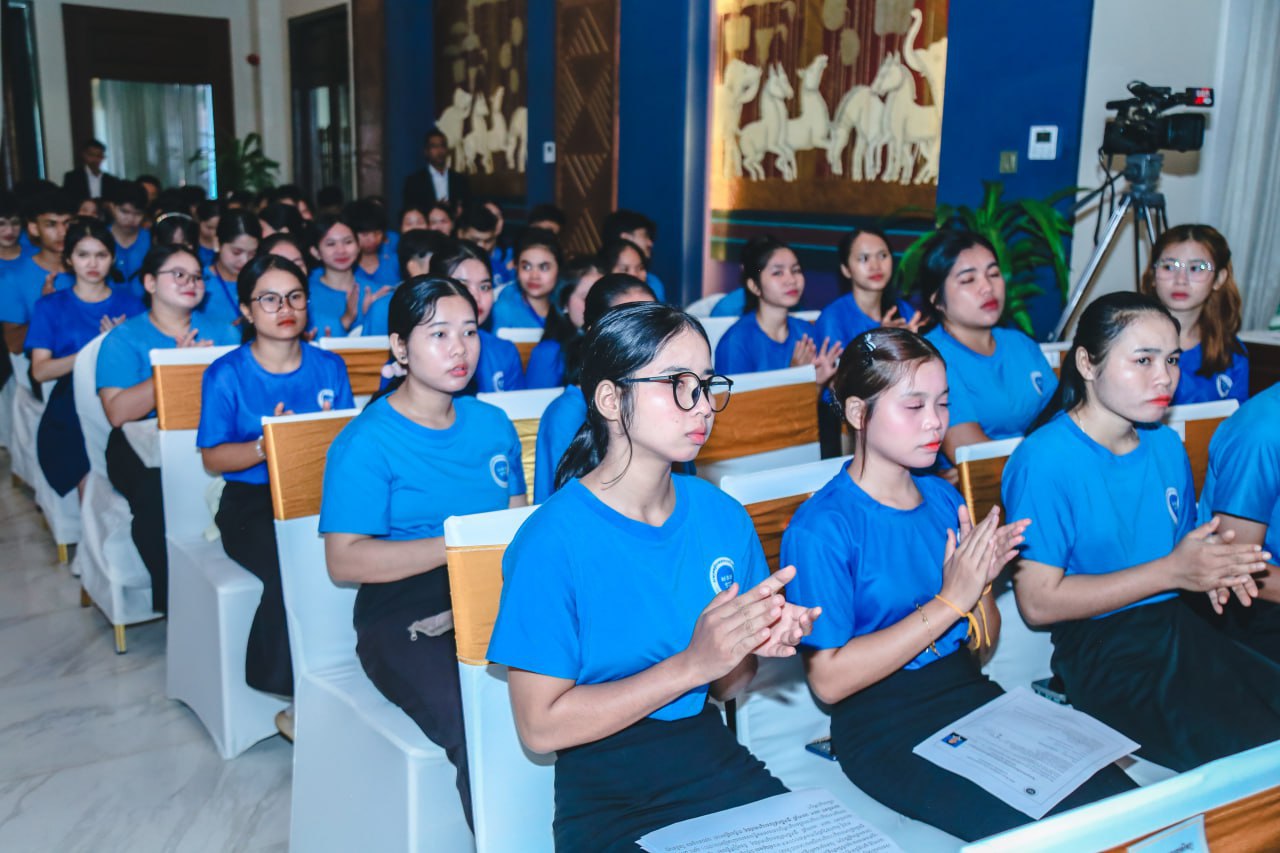 អបអរសាទរ!យុវជនថ្មីមកពីគ្រួសារក្រីក្រងាយរងគ្រោះ ២០០រូប បញ្ជប់ការសិក្សាកជំនាញទេសចរណ៍