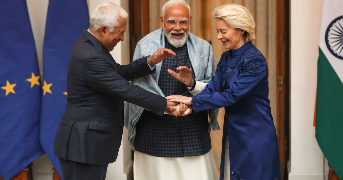 សហភាពអឺរ៉ុប និងឥណ្ឌា សម្រេចបានកិច្ចព្រមព្រៀងពាណិជ្ជកម្មសេរីដ៏ធំបំផុតមិនធ្លាប់មាន