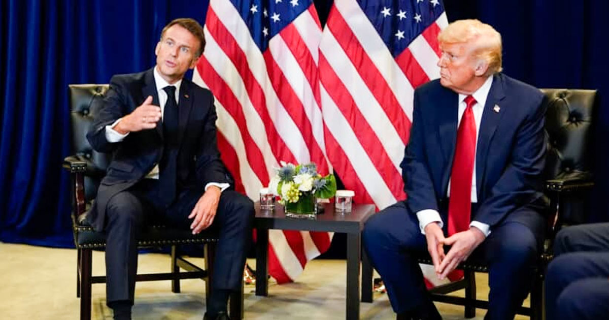 លោក ត្រាំគំរាមដាក់ពន្ធ ២០០% លើស្រាបារាំង បន្ទាប់ពី លោក ម៉ាក្រុង មិនចូលរួមក្នុង «ក្រុមប្រឹក្សាសន្តិភាព» លើតំបន់ហ្គាហ្សា