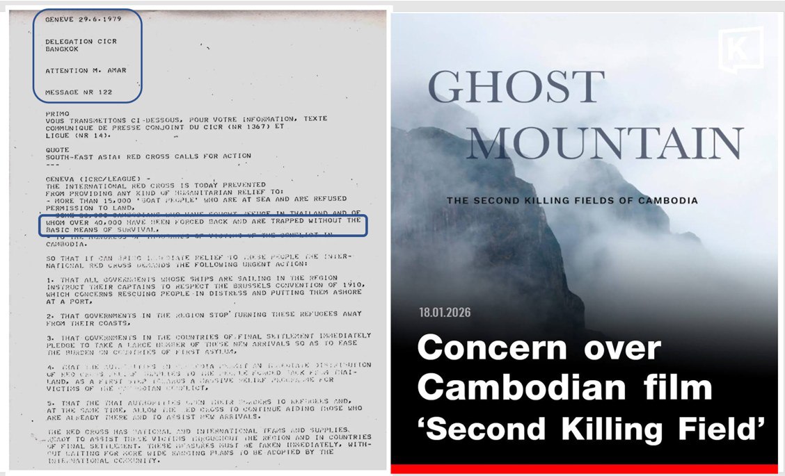 អ្នកនិពន្ធខ្មែរមួយរូបបង្ហាញភស្តុតាងរឿងទាហានថៃប្រល័យពូជសាសន៍ជនភៀសខ្លួនខ្មែរនៅភ្នំខ្មោច