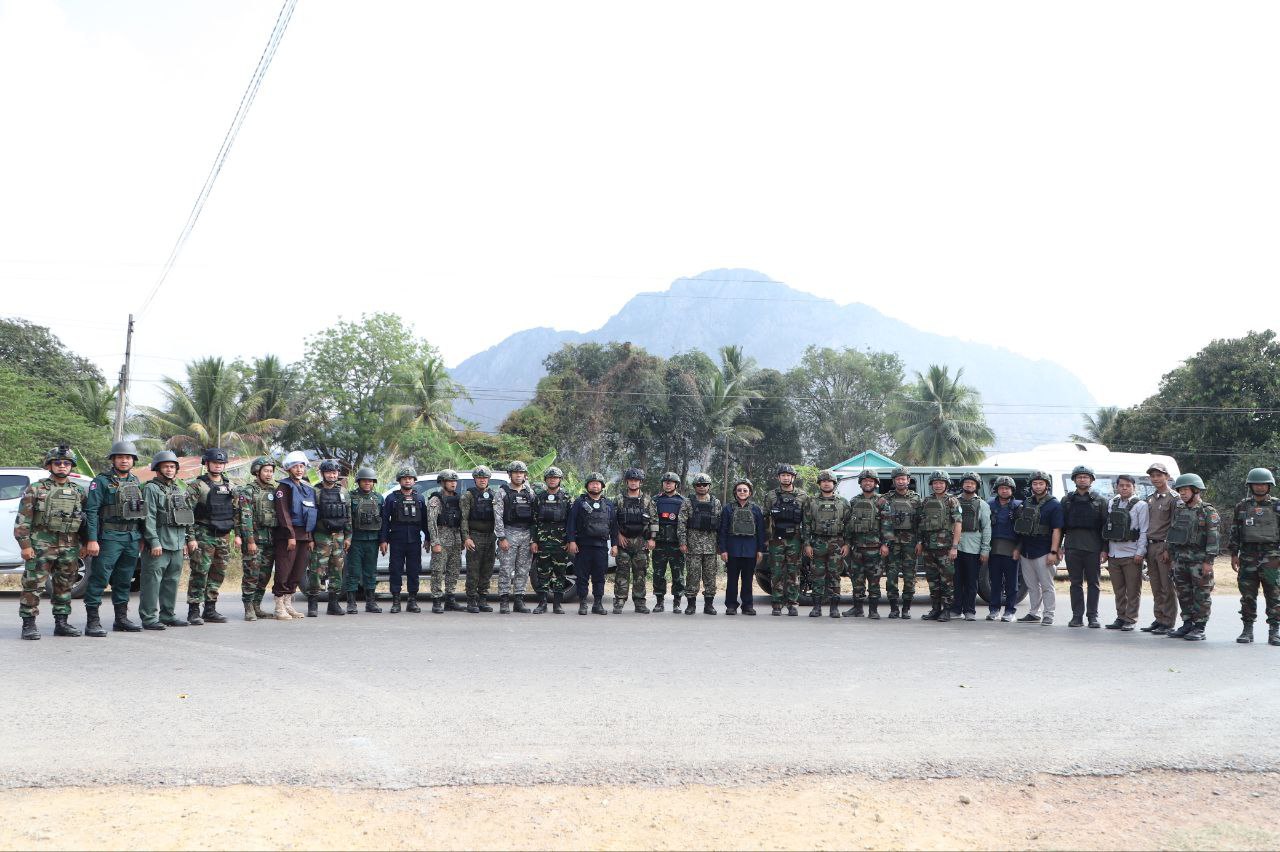 ចាប់តាំងពីបទឈប់បាញ់ចូលជាធរមាន កម្ពុជាបានក្រុម AOT ដើម្បីធានានូវតម្លាភាព