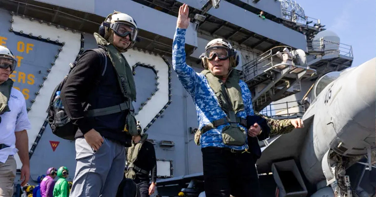 អាមេរិកត្រៀមដាក់នាវាផ្ទុកយន្តហោះបន្ថែមនៅមជ្ឈិមបូព៌ា ខណៈភាពតានតឹងជាមួយអ៊ីរ៉ង់បន្តកើនឡើង