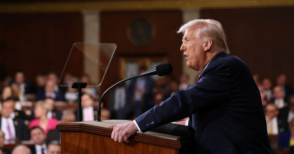 លោកត្រាំ គ្រោងថ្លែងសុន្ទរកថាលើកទី១ នៃអាណត្តិទី២ របស់លោក នៅចំពោះមុខសភាទាំងពីរ