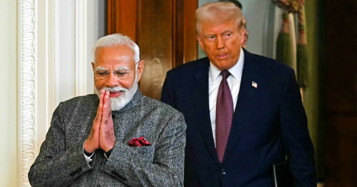 លោក ត្រាំ អះអាងថា នាយករដ្ឋមន្ត្រីឥណ្ឌា យល់ព្រមឈប់ទិញប្រេងរុស្ស៊ី