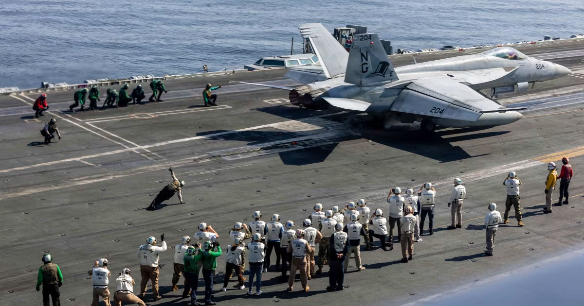 អាមេរិកត្រៀមដាក់នាវាផ្ទុកយន្តហោះបន្ថែមនៅមជ្ឈិមបូព៌ា ខណៈភាពតានតឹងជាមួយអ៊ីរ៉ង់បន្តកើនឡើង