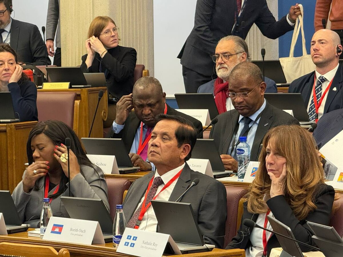 អនុប្រធានទី ១ ព្រឹទ្ធសភាកម្ពុជា បកអាក្រាតថៃឈ្លានពានដី នៅឯកិច្ចប្រជុំគណៈកម្មាធិការប្រតិបត្តិ នៃសភាប្រើភាសាបារាំង APF