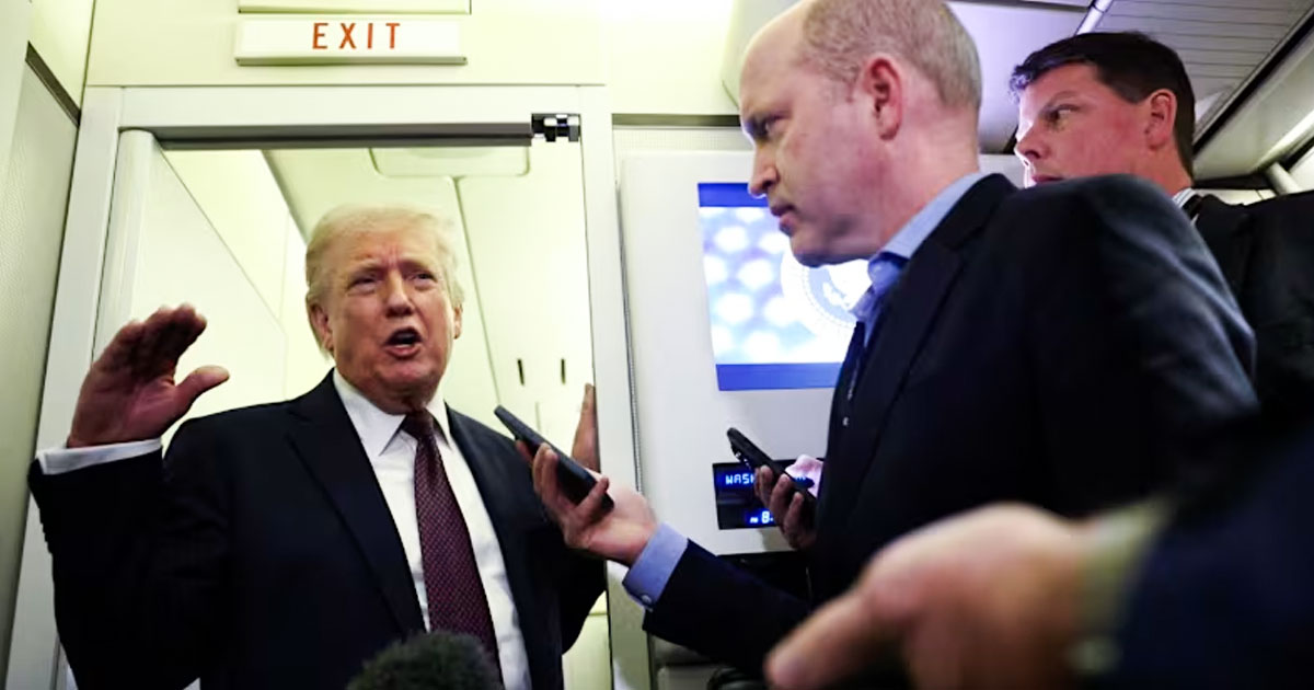 លោក Trump និយាយថា សហរដ្ឋអាមេរិកកំពុងពិភាក្សាជាមួយអ៊ីរ៉ង់ ប៉ុន្តែអ៊ីរ៉ង់មិនទាន់ត្រៀមខ្លួនសម្រាប់កិច្ចព្រមព្រៀងបញ្ចប់សង្គ្រាម