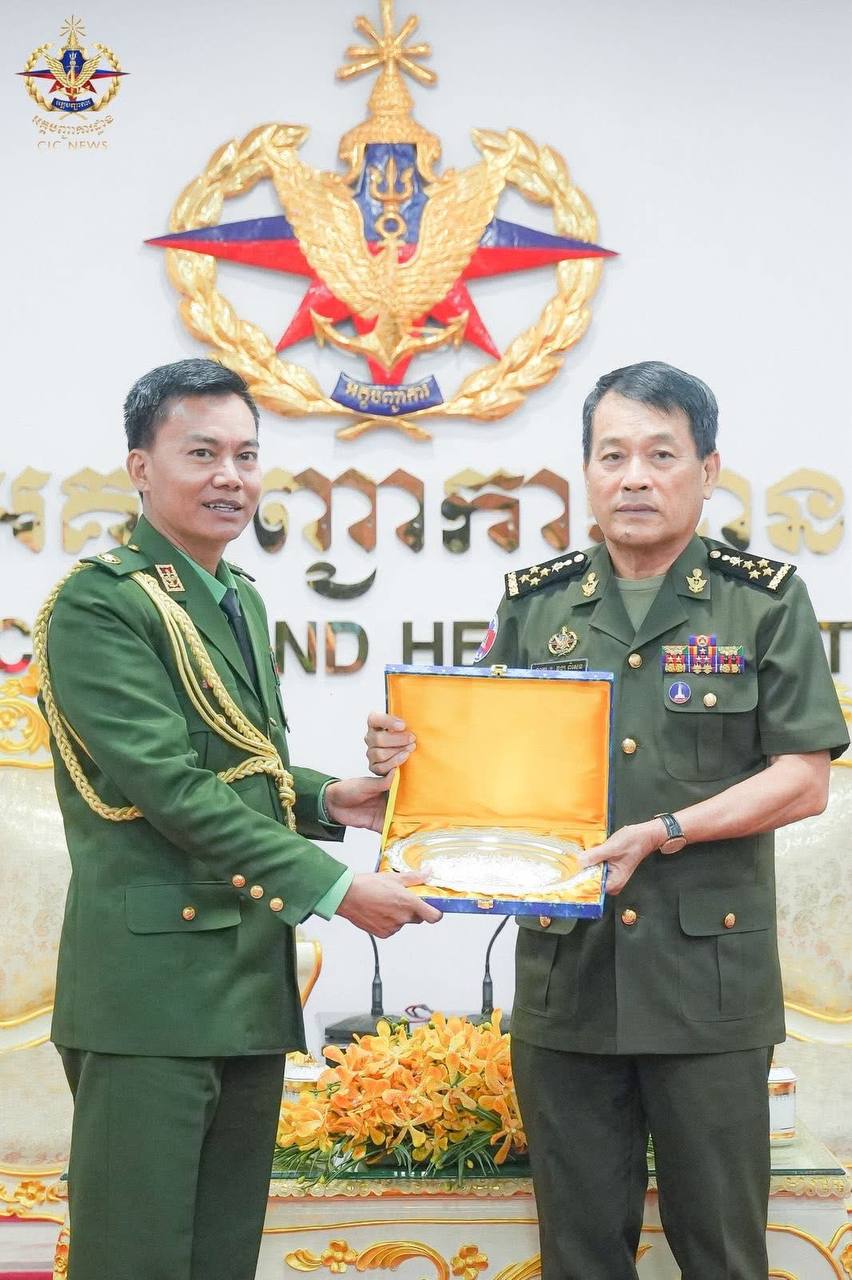 អនុព័ន្ធយោធាមីយ៉ាន់ម៉ា បេ្តជ្ញាជំរុញទំនាក់ទំនង និងកិច្ចសហប្រតិបត្តិការរវាងកងទ័ពមីយ៉ាន់ម៉ា-កម្ពុជា ឱ្យកាន់តែមានប្រសិទ្ធភាពខ្ពស់