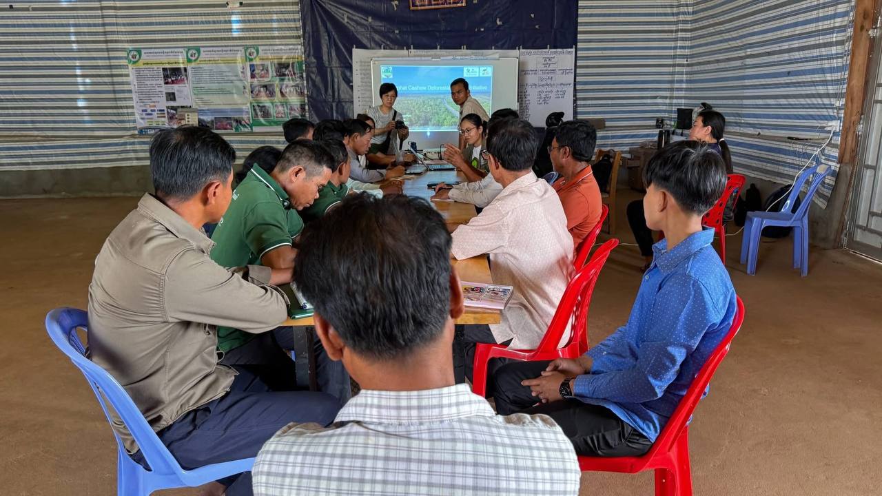 អង្គការ និងវិស័យឯកជនគាំទ្រសហគមន៍ផលិតស្រូវត្រយង និងសហគមន៍ផលិតស្វាយចន្ទីនៅដែនជម្រកសត្វព្រៃលំផាត់