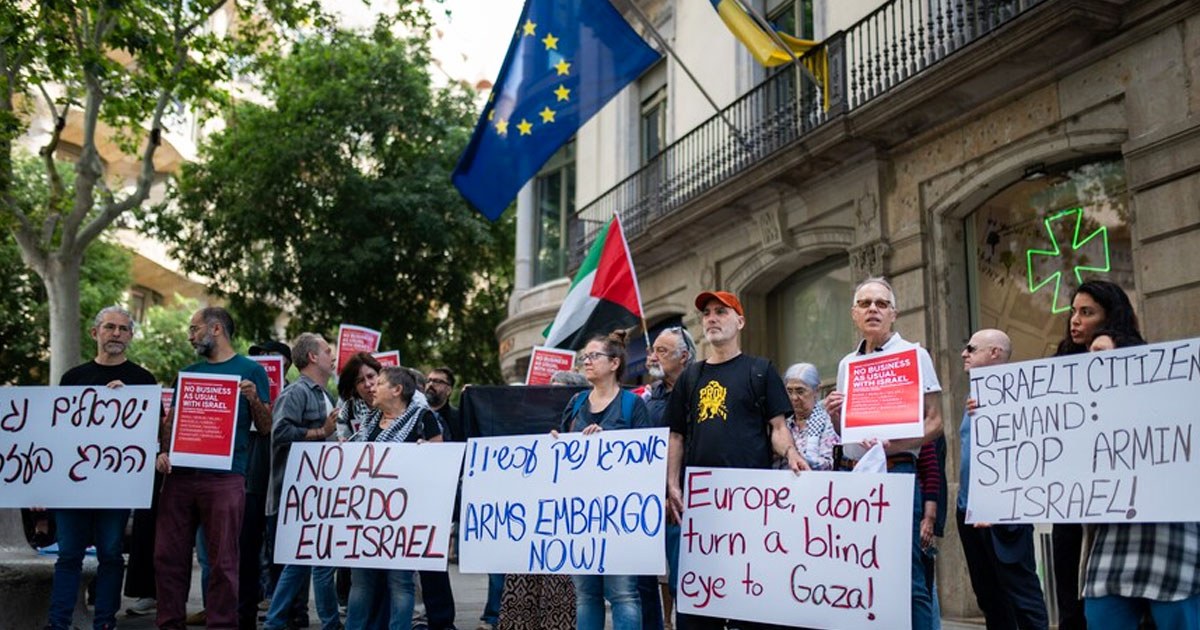 អ្នកជំនាញអង្គការសហប្រជាជាតិ ជំរុញឲ្យសហភាពអឺរ៉ុបផ្អាកកិច្ចព្រមព្រៀងពាណិជ្ជកម្មជាមួយអ៊ីស្រាអែលជាបន្ទាន់