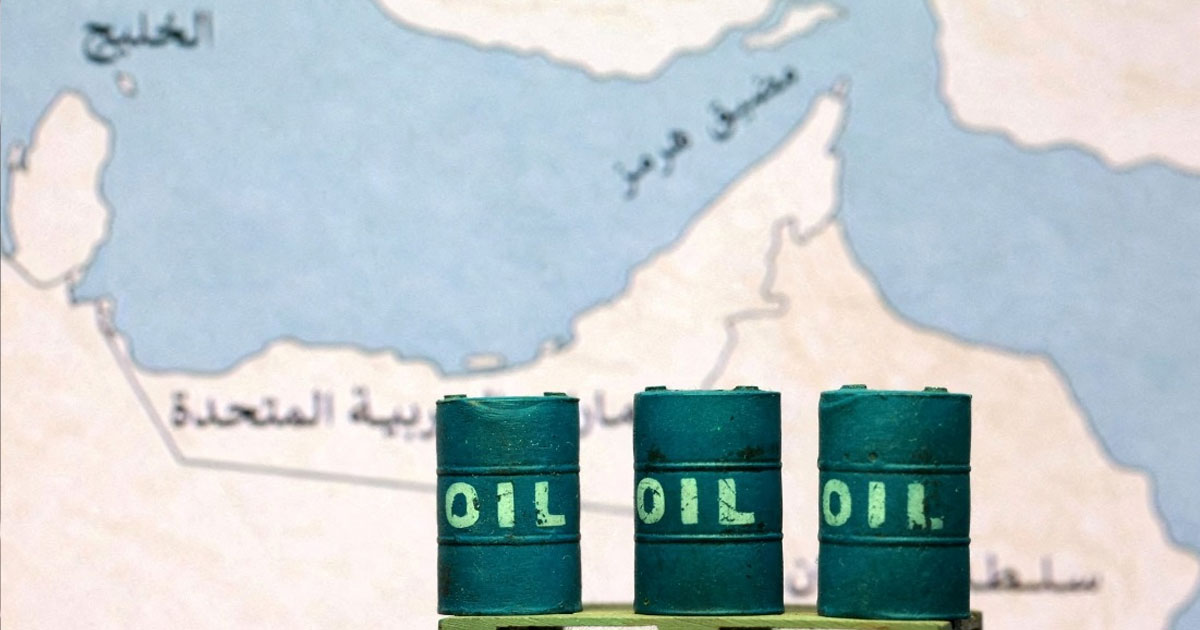 តម្លៃប្រេងកេីនដល់ ១០៥,៧៣ ដុល្លារ ក្នុងមួយបារ៉ែល ខណៈច្រកសមុទ្រ Hormuz បន្តបិទ