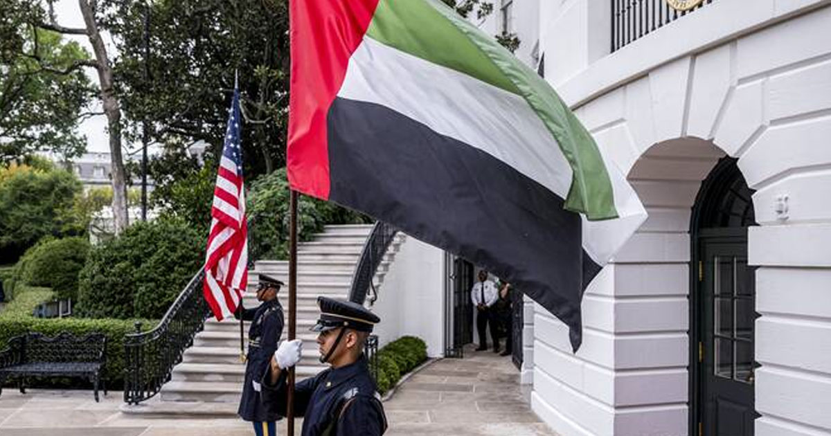 រដ្ឋមន្ត្រីការបរទេសអេមីរ៉ាតអារ៉ាប់រួម និងអាមេរិក ពិភាក្សាកិច្ចខិតខំសន្តិភាពនៅមជ្ឈិមបូព៌ា