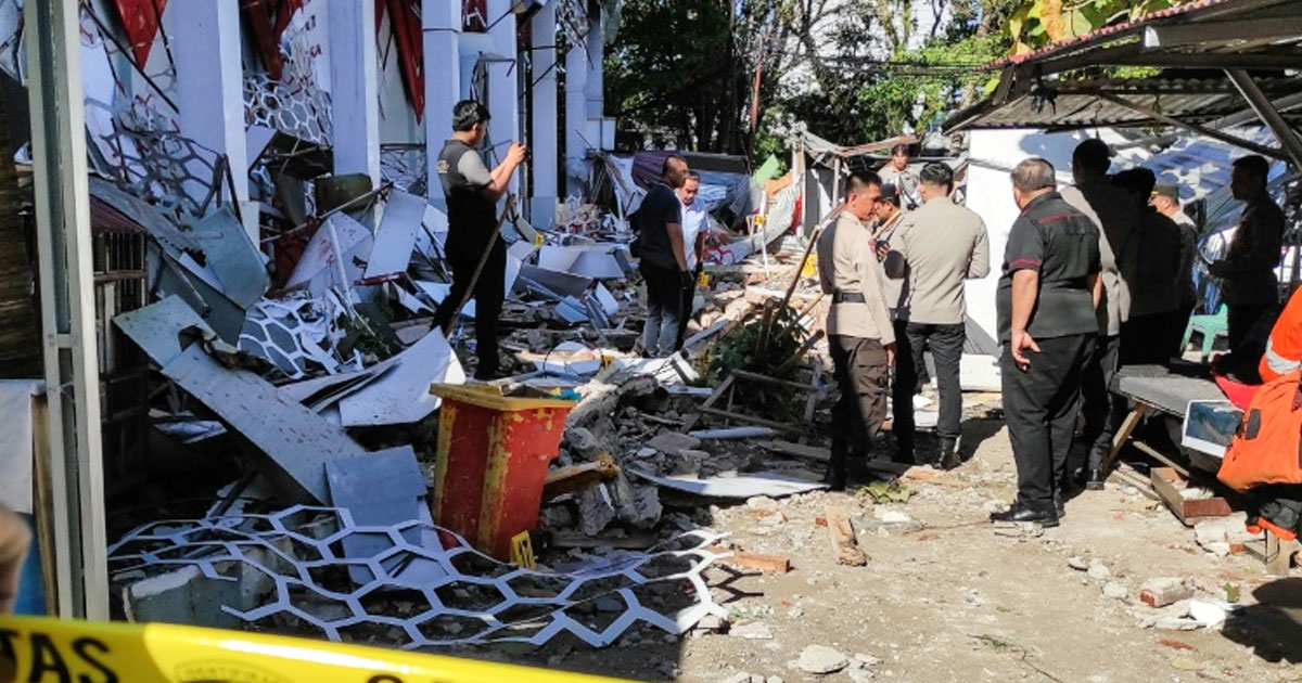 រញ្ជួយដីកម្រិត ៧.៤ រ៉ិចទ័រ បំផ្លាញអគារ ស្លាប់យ៉ាងតិចមនុស្សម្នាក់នៅឥណ្ឌូនេស៊ី