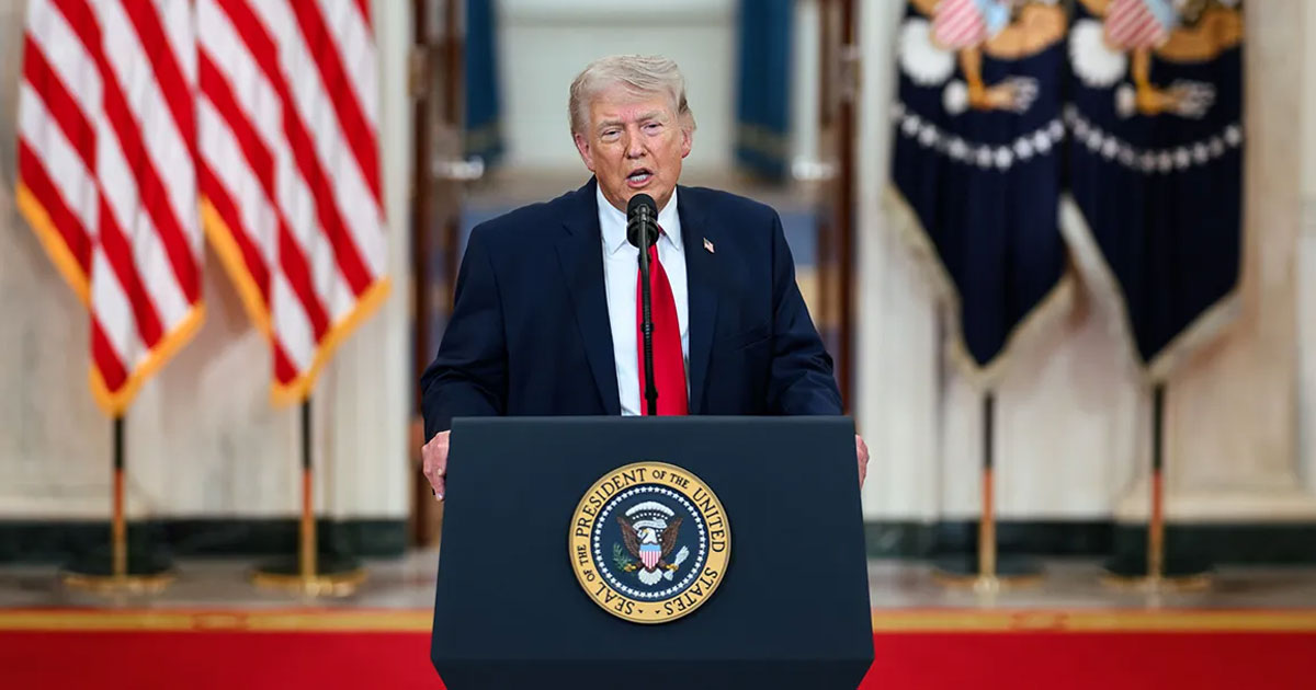 លោក Trump ថ្លែងសុន្ទរកថាពីភាពជោគជ័យចំពោះប្រតិបត្តិការ Epic Fury លើអ៊ីរ៉ង់