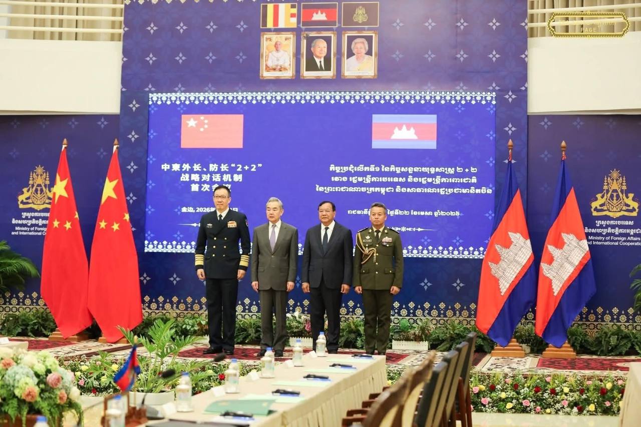 ចិនបង្ហាញពីការគាំទ្រលើវិស័យយោធានិងធ្វើទំនើបកម្មយោធាកម្ពុជាដែលនឹងពង្រឹងខឿនការពារជាតិ ដែនទឹក ដែនគោក និងដែនអាកាស