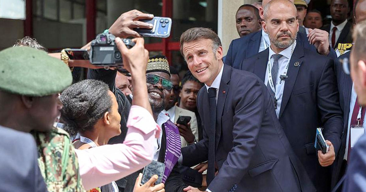 លោក Macron ប្រកាសវិនិយោគ ២៧ពាន់លានដុល្លារ នៅអាហ្វ្រិក ក្នុងកិច្ចប្រជុំកំពូលនៅកេនយ៉ា
