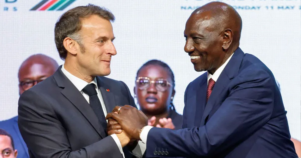 លោក Macron ប្រកាសវិនិយោគ ២៧ពាន់លានដុល្លារ នៅអាហ្វ្រិក ក្នុងកិច្ចប្រជុំកំពូលនៅកេនយ៉ា