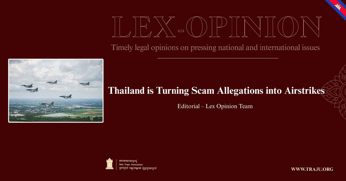 Thailand is Turning Scam Allegations into Airstrikes