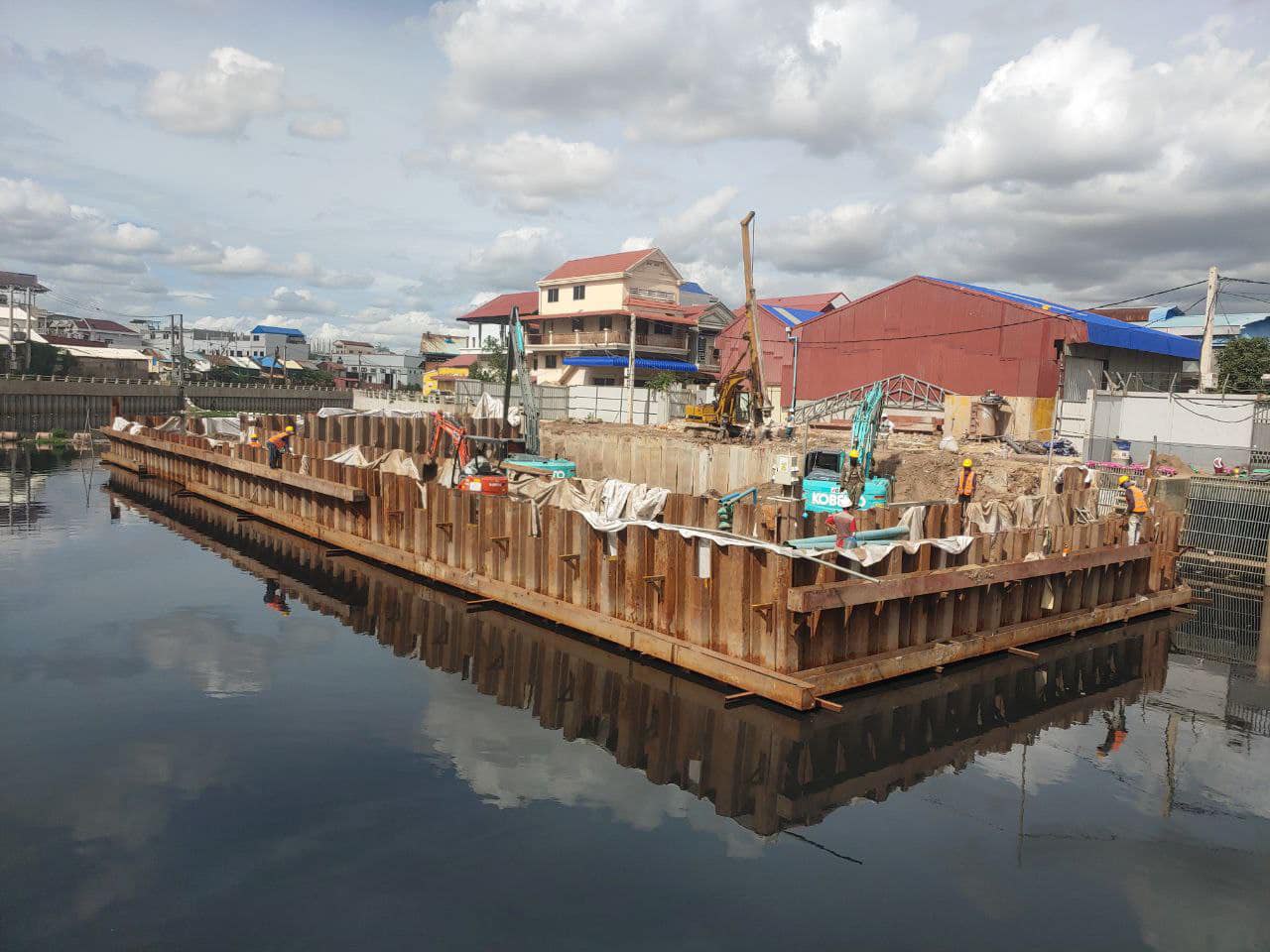 មន្ទីរសាធារណការបង្ហាញប្លង់គម្រោងសាងសង់ស្ថានីយ៍បូមទឹកថ្មីបន្ថែមរបស់ស្ថានីយ៍បូមទឹកបឹងទំពុន