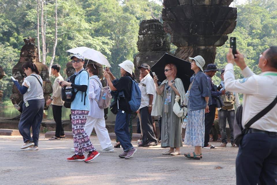 ៨ខែឆ្នាំនេះ​ កម្ពុជាទទួលបានទេសចរអន្តរជាតិជាង៤លាននាក់