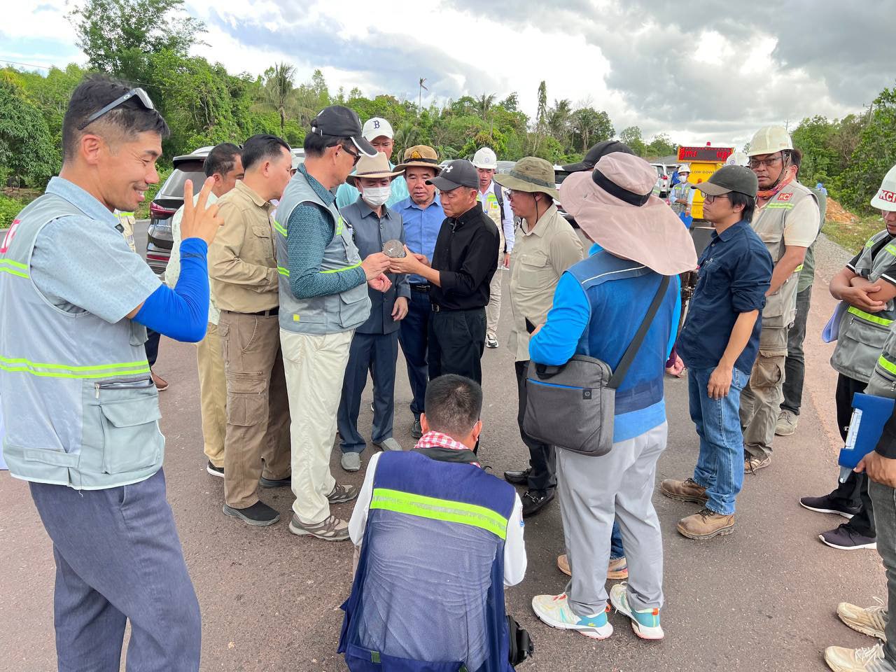 គម្រោងលើកកម្រិតគុណភាពផ្លូវជាតិលេខ៤៨(ស្រែអំបិល-កោះកុង) សម្រេចវឌ្ឍនភាពបាន ៧៨% ហើយ