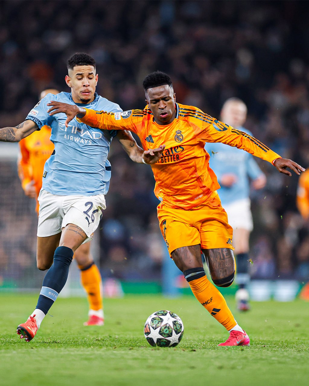 Real Madrid វាយបកយកឈ្នះ Man City នៅចុងម៉ោង
