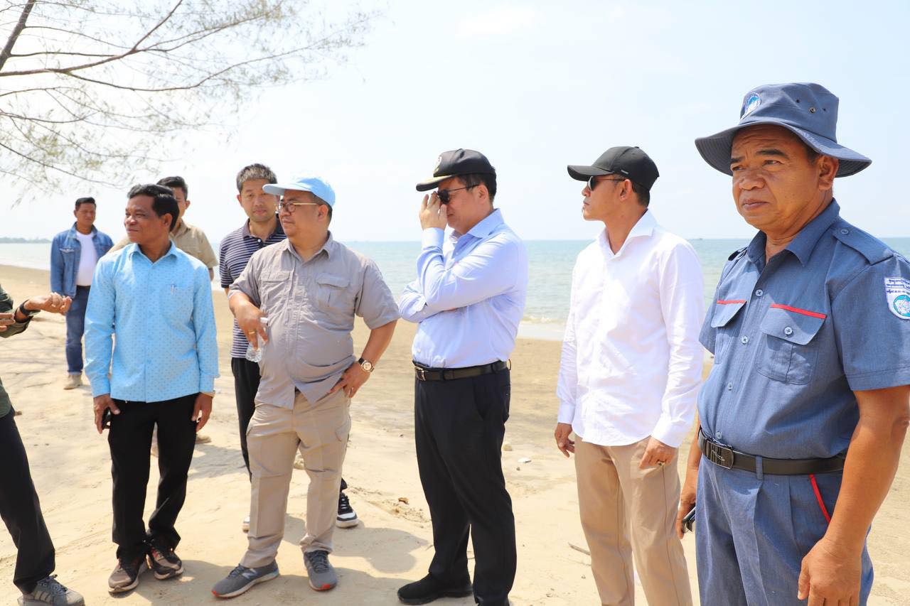 ខេត្តកោះកុងគាំទ្រគម្រោងសាងសង់ផ្លូវទៅតំបន់សេដ្ឋកិច្ច និង អភិវឌ្ឍតំបន់ឆ្នេរសមុទ្រកោះខ្យង