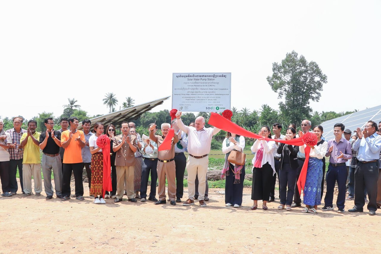 រដ្ឋមន្ត្រីកសិកម្មអៀរឡង់ផ្តល់មូលនិធិចំនួន ៨០ម៉ឺនអឺរ៉ូ សម្រាប់កម្មវិធី អាកាសធាតុក្នុងឆ្នាំ ២០២៥នៅកម្ពុជា